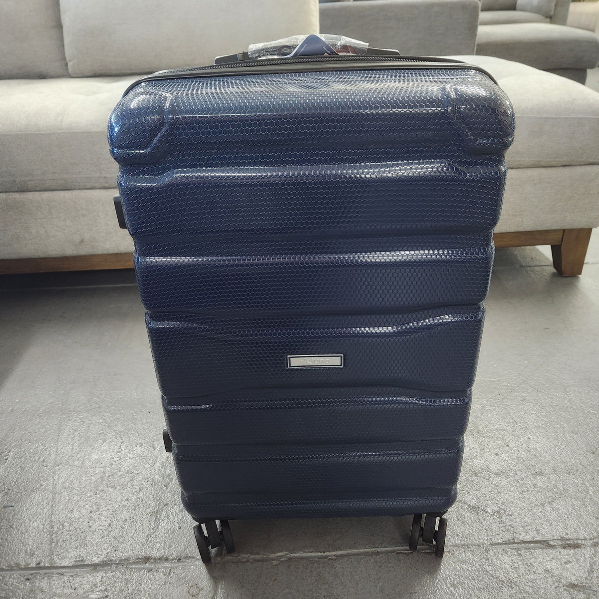 Dejuno Yukon 3-Piece Hardside Luggage Set Blue New