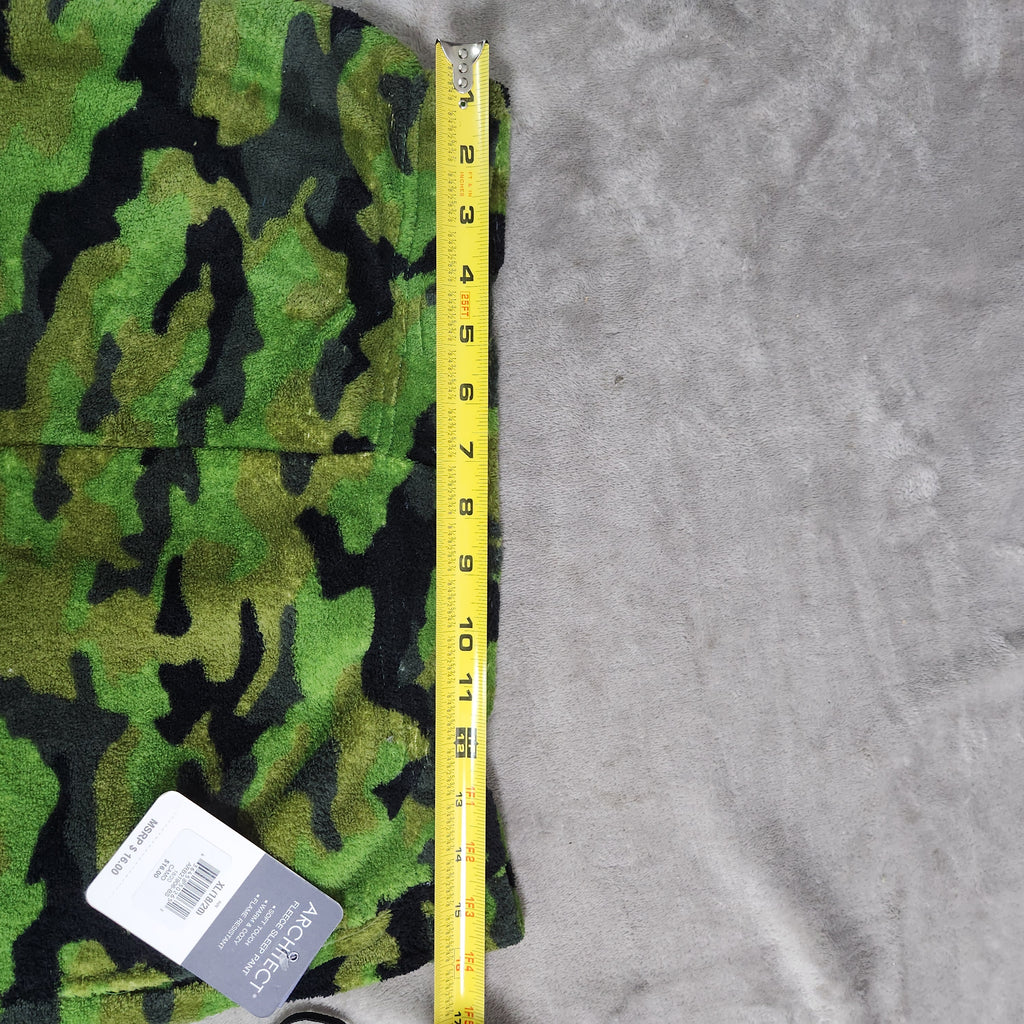 Architech Boys XL(18/20) 100%polyester Fleece Sleep Pants Camo