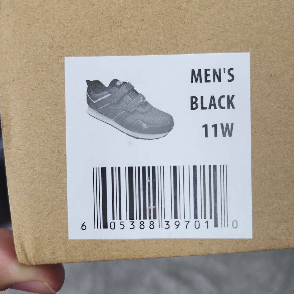 TredSafe Men's Work Shoes 11W Black Slip Resistant Dreamcell MNTR40HY231