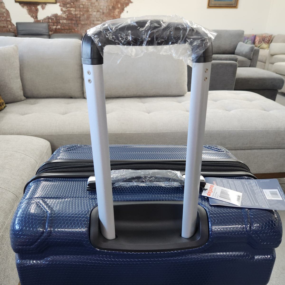 Dejuno Yukon 3-Piece Hardside Luggage Set Blue New
