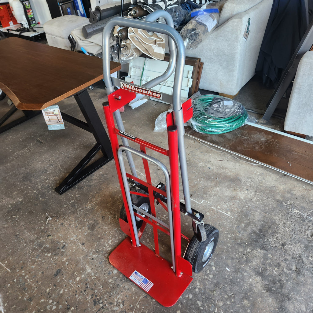 Milwaukee 3-in-1 Foldable Hand Truck, Red USED
