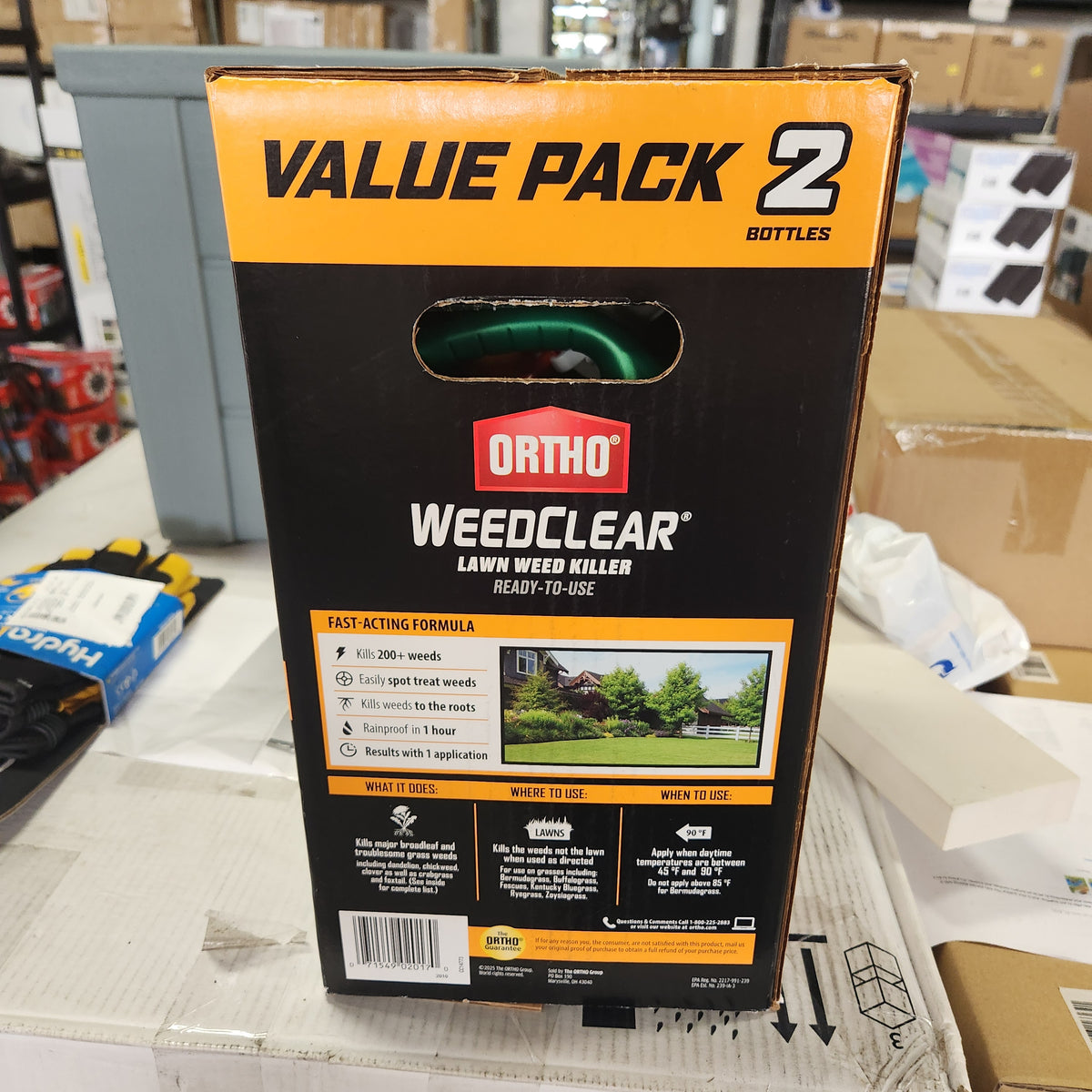 Ortho WeedClear Lawn Weed Killer Ready-to-Use, 1 gl, 2-pack