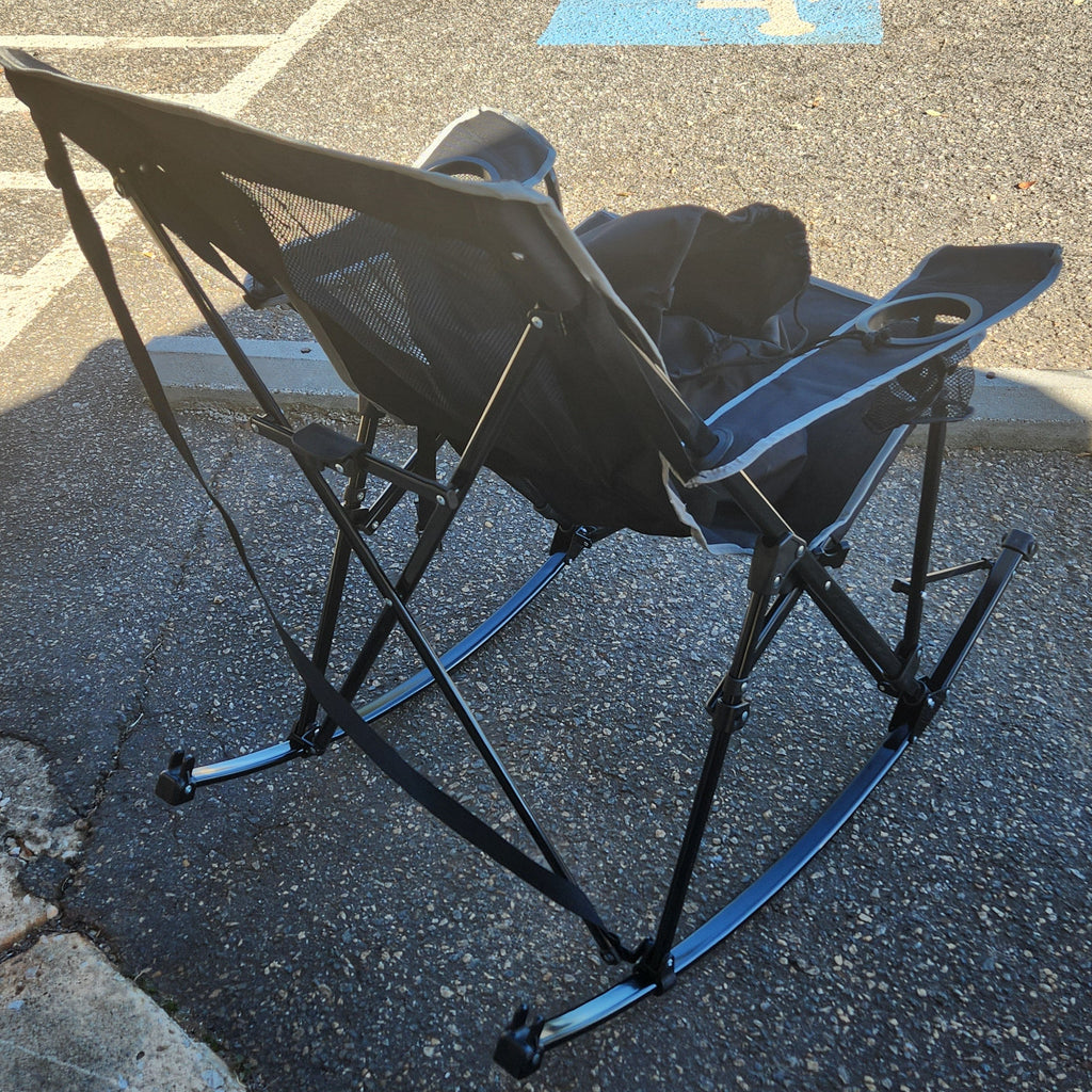 World Famous Sports Quad Folding Rocking Chair