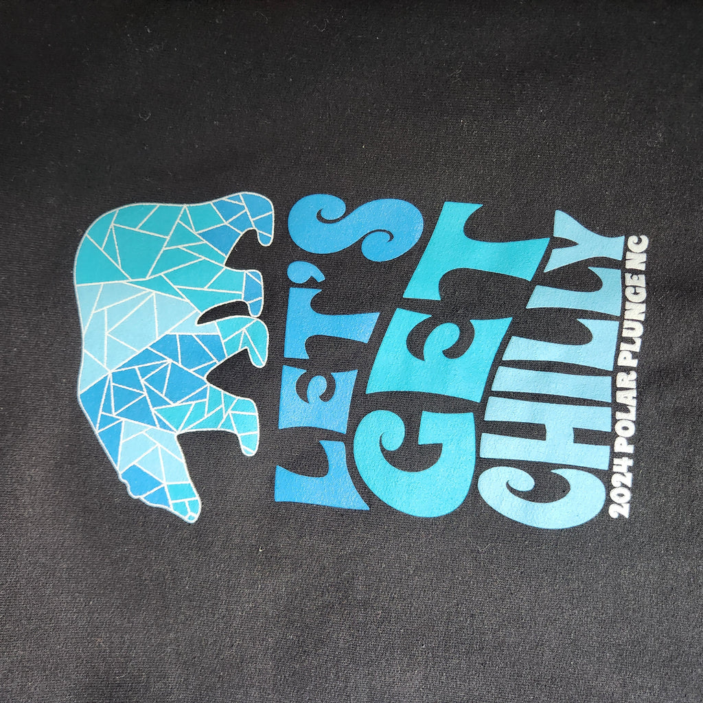Let's Get Chilly Polar Plunge NC Size Small Heavy Cotton Blend Gildan