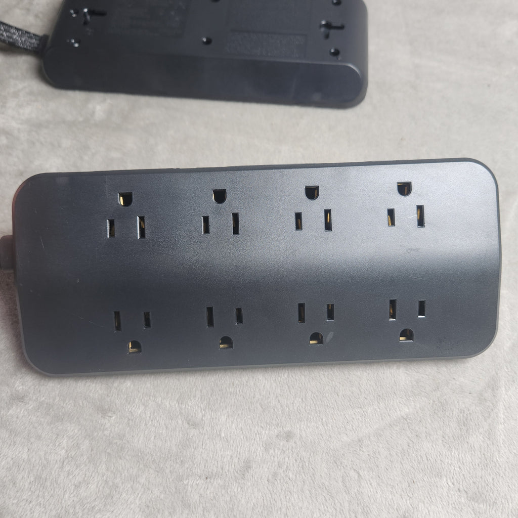 UltraPro Elite UltraSlim Surge Protectors w/ 2 USB-C & A Ports 2 Pack