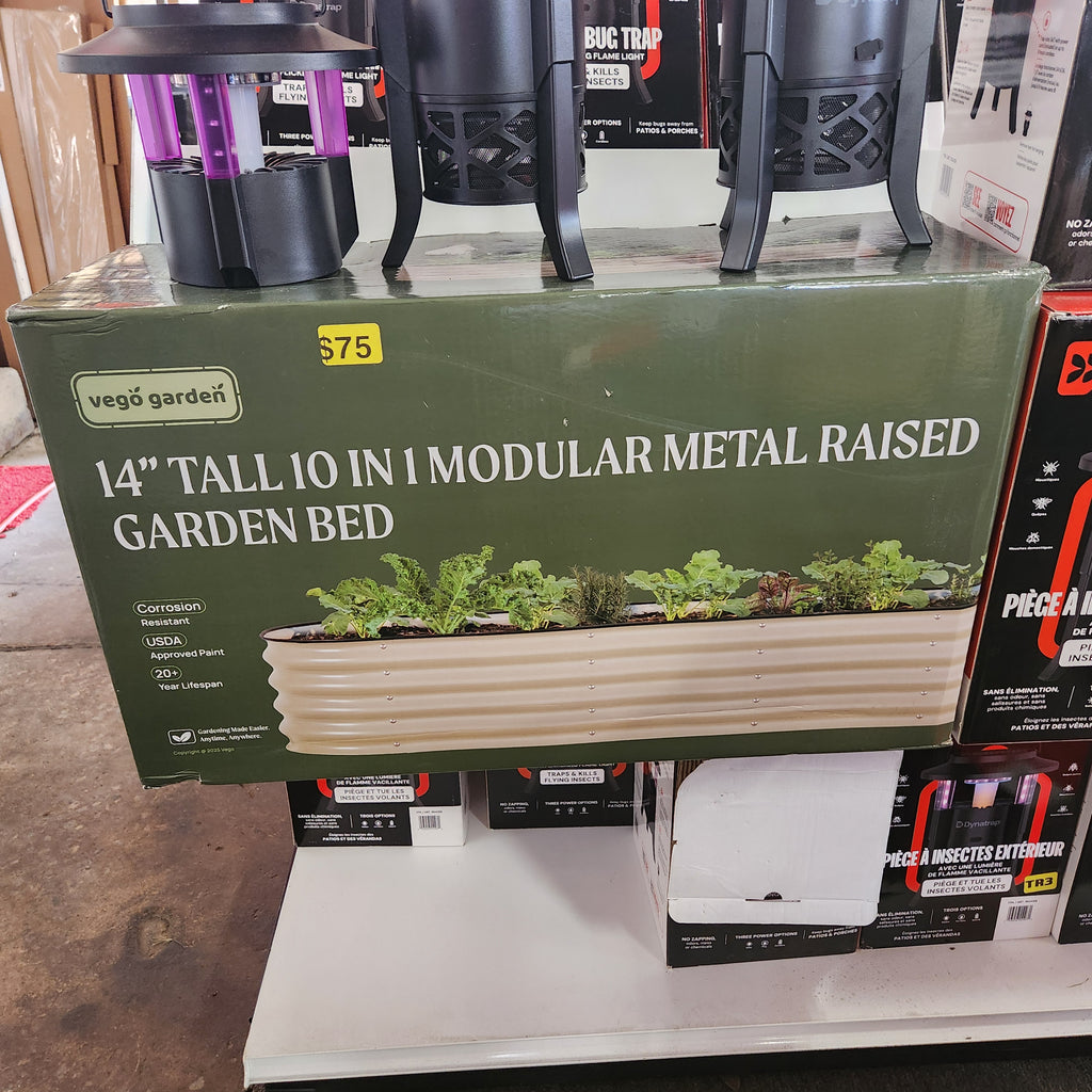 Vego Garden 14” Tall 6 in 1 Modular Metal Raised Garden Bed Kit