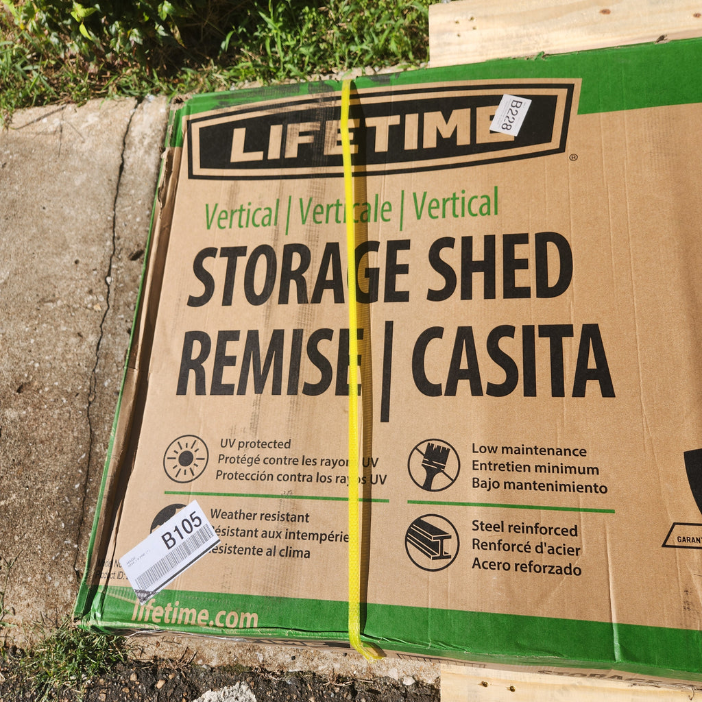 Lifetime Vertical Storage Shed - 56" x 30" x 68"