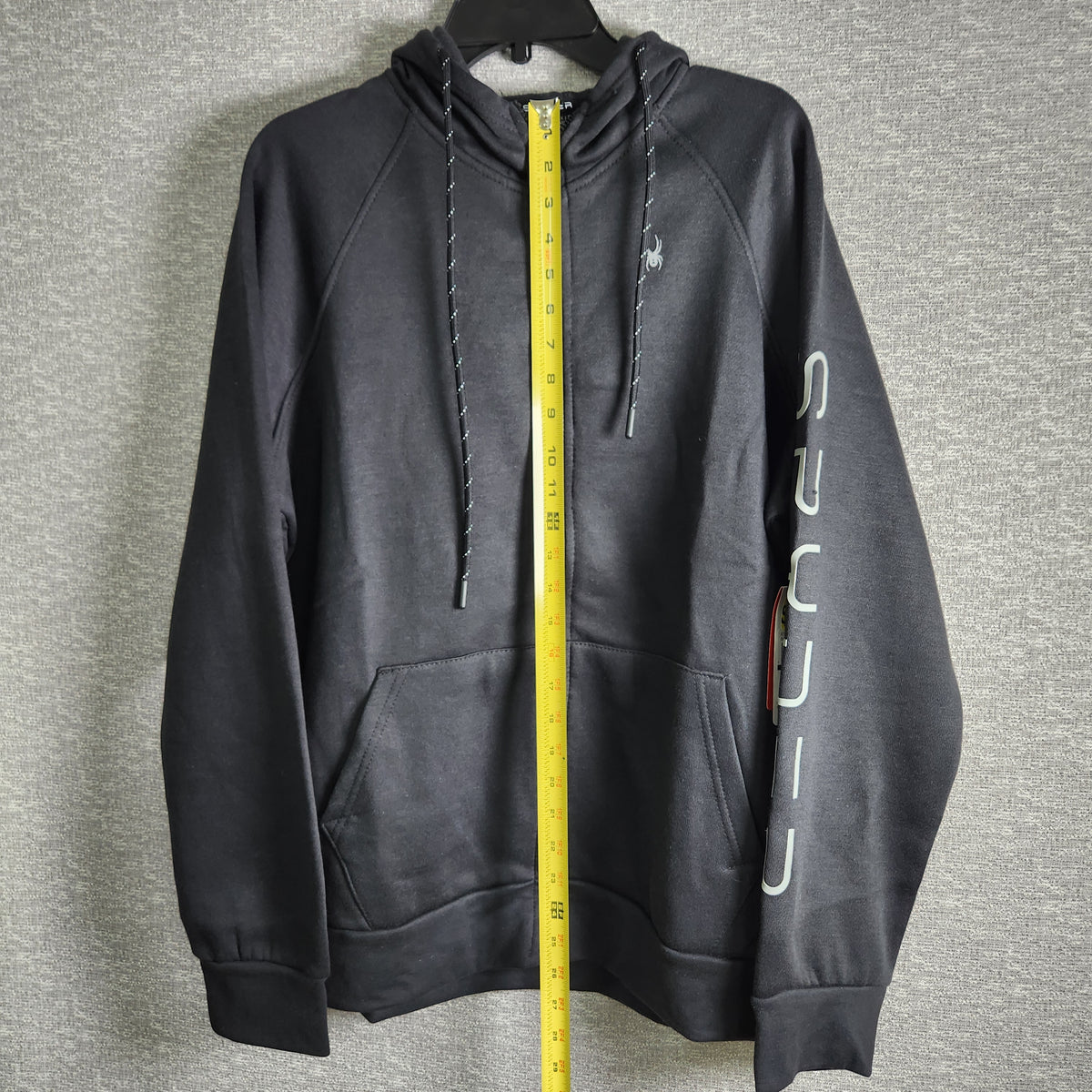 Spyder Women's Full Zip Fleece Hoodie Black Size 2x NWT
