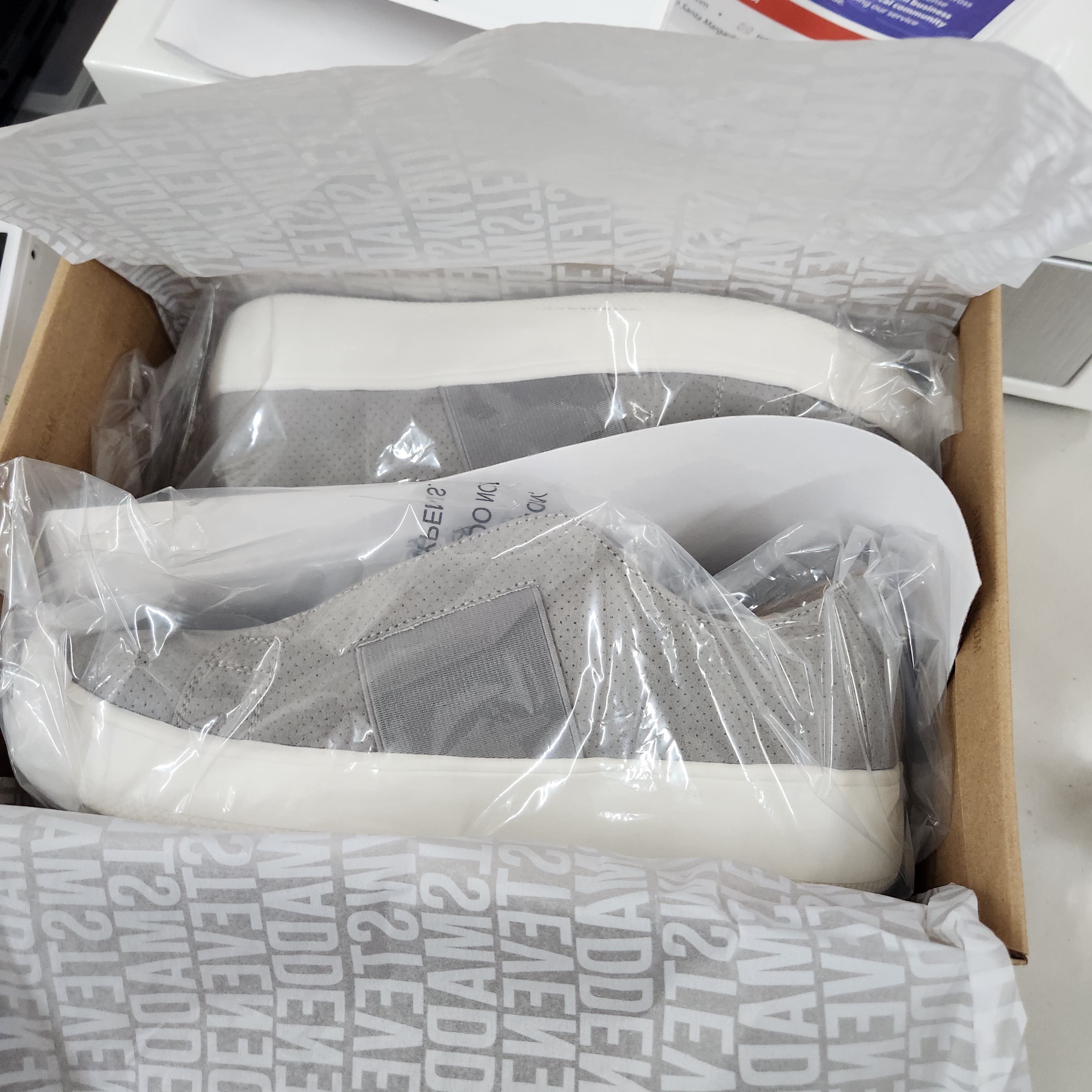 Steve Madden Brad Light Grey 7.5