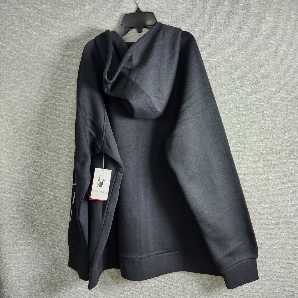Spyder Women's Full Zip Fleece Hoodie Black Size 3x NWT
