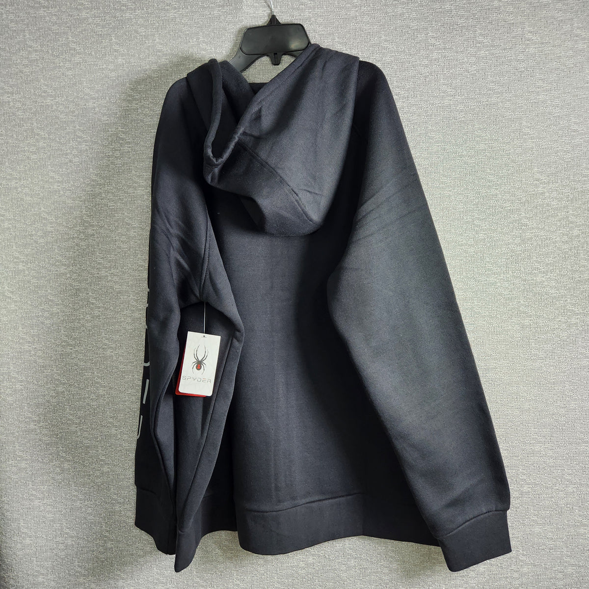 Spyder Women's Full Zip Fleece Hoodie Black Size 3x NWT