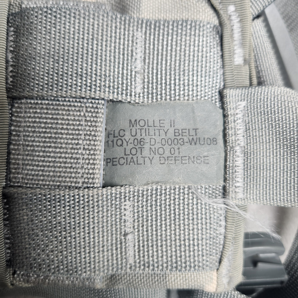 Lot of 4 MOLLE II Modular Lightweight Load Carrying Equipment FLC Fighting Load Carrier/ Utility belts