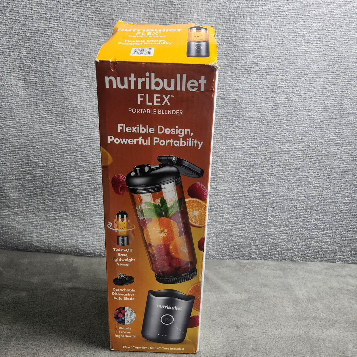 Nutribullet Flex Black Portable Blender Open Box