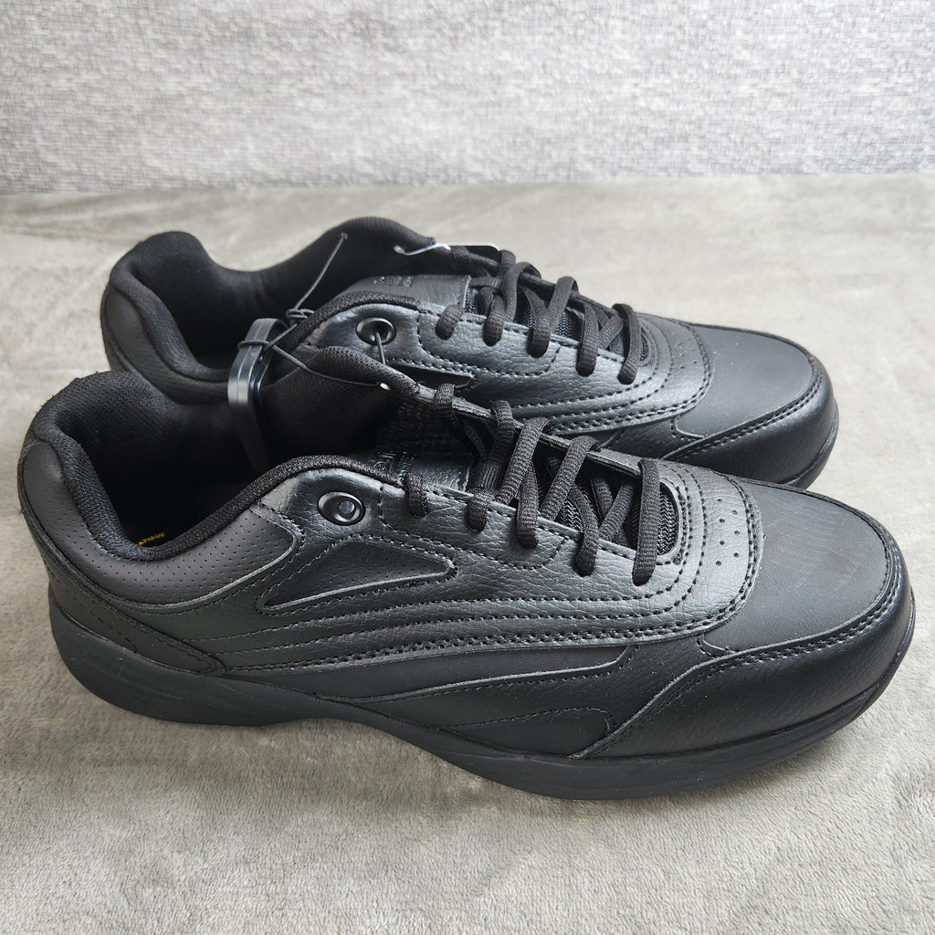 TredSafe Men's Work Shoes 11W Black Slip Resistant Dreamcell MNTR40HY231