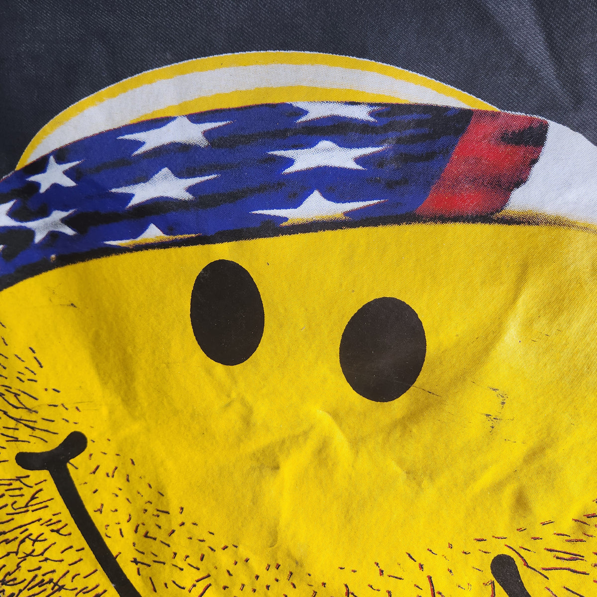 Jeep Wrangler  Unshaven Smiley Face Bandana Spare Tire Cover Mopar