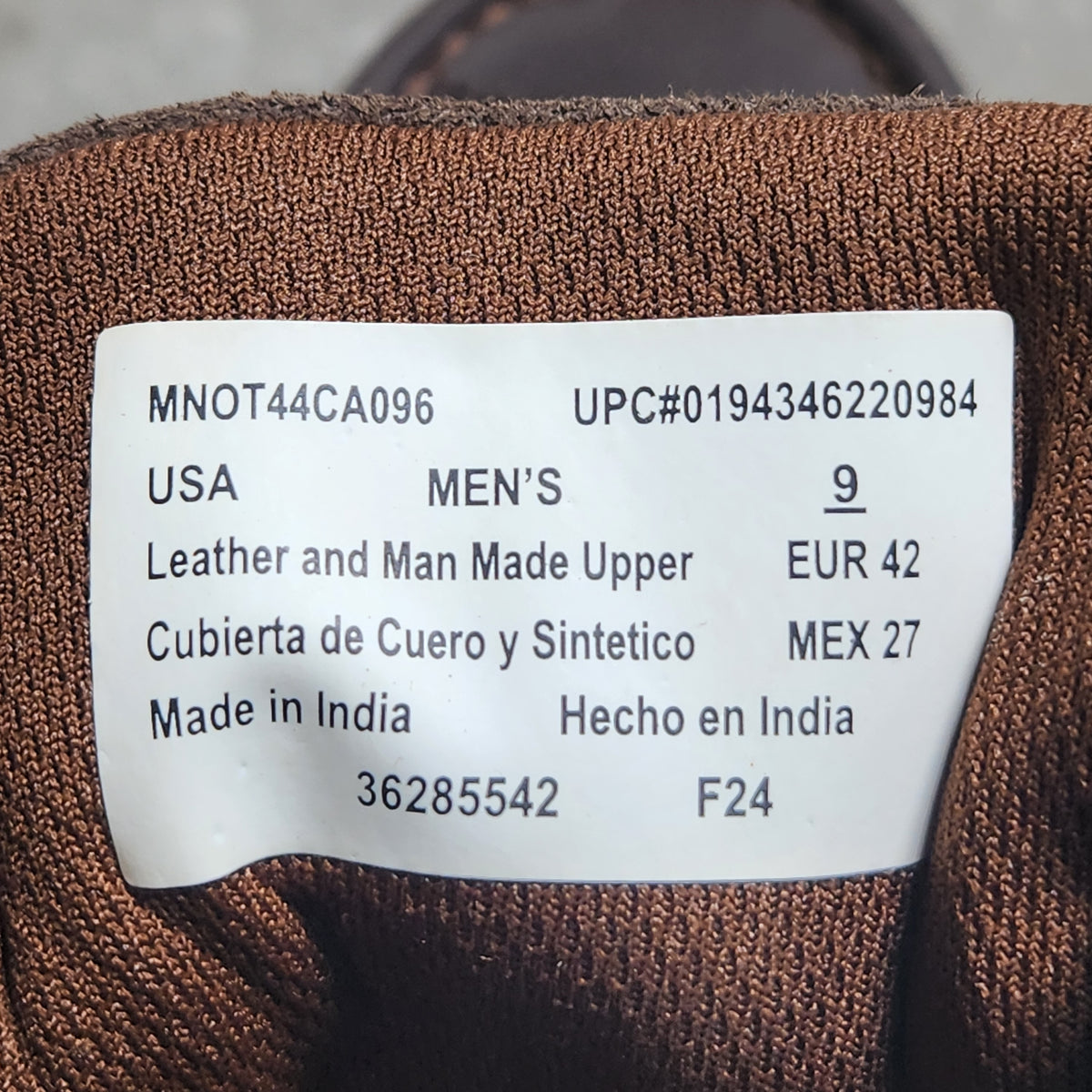 Ozark Mens Rolled Moc Toe Boots Size 9 Chukka Brown