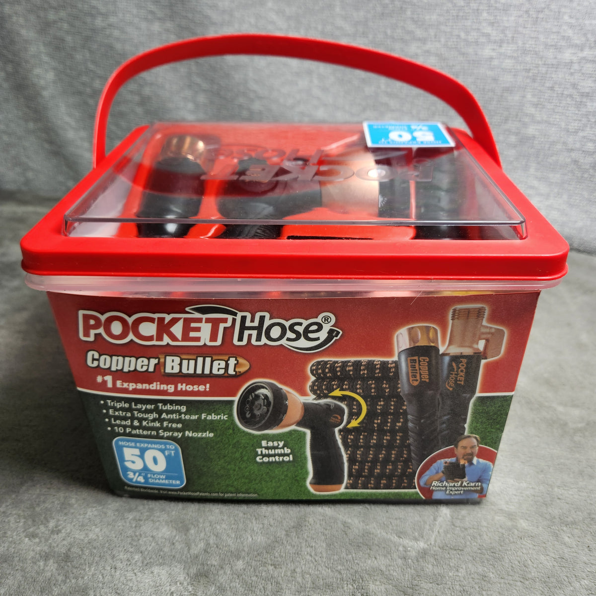 Copper Bullet Pocket-hose 50 ft.