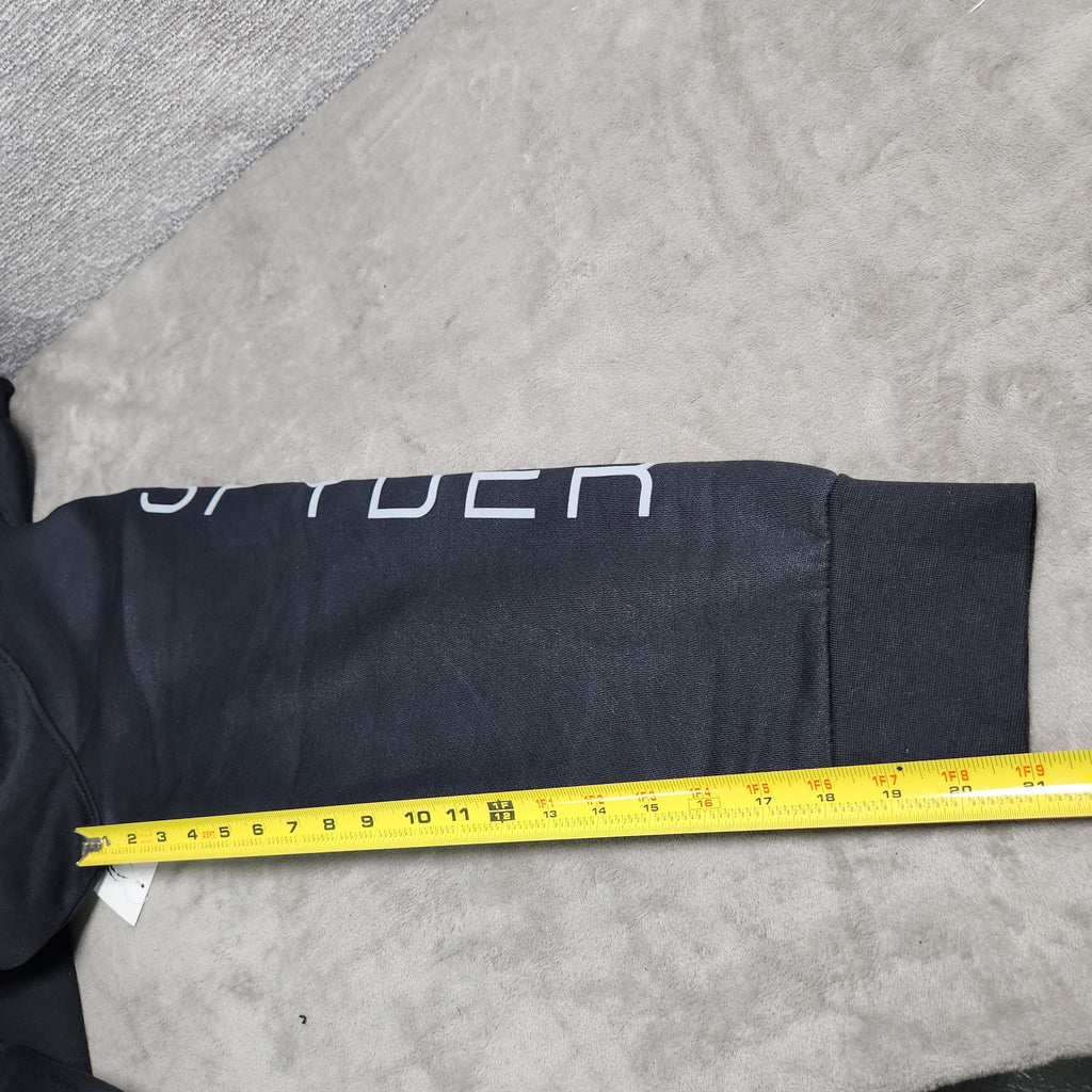 Spyder Women's Full Zip Fleece Hoodie Black Size 3x NWT
