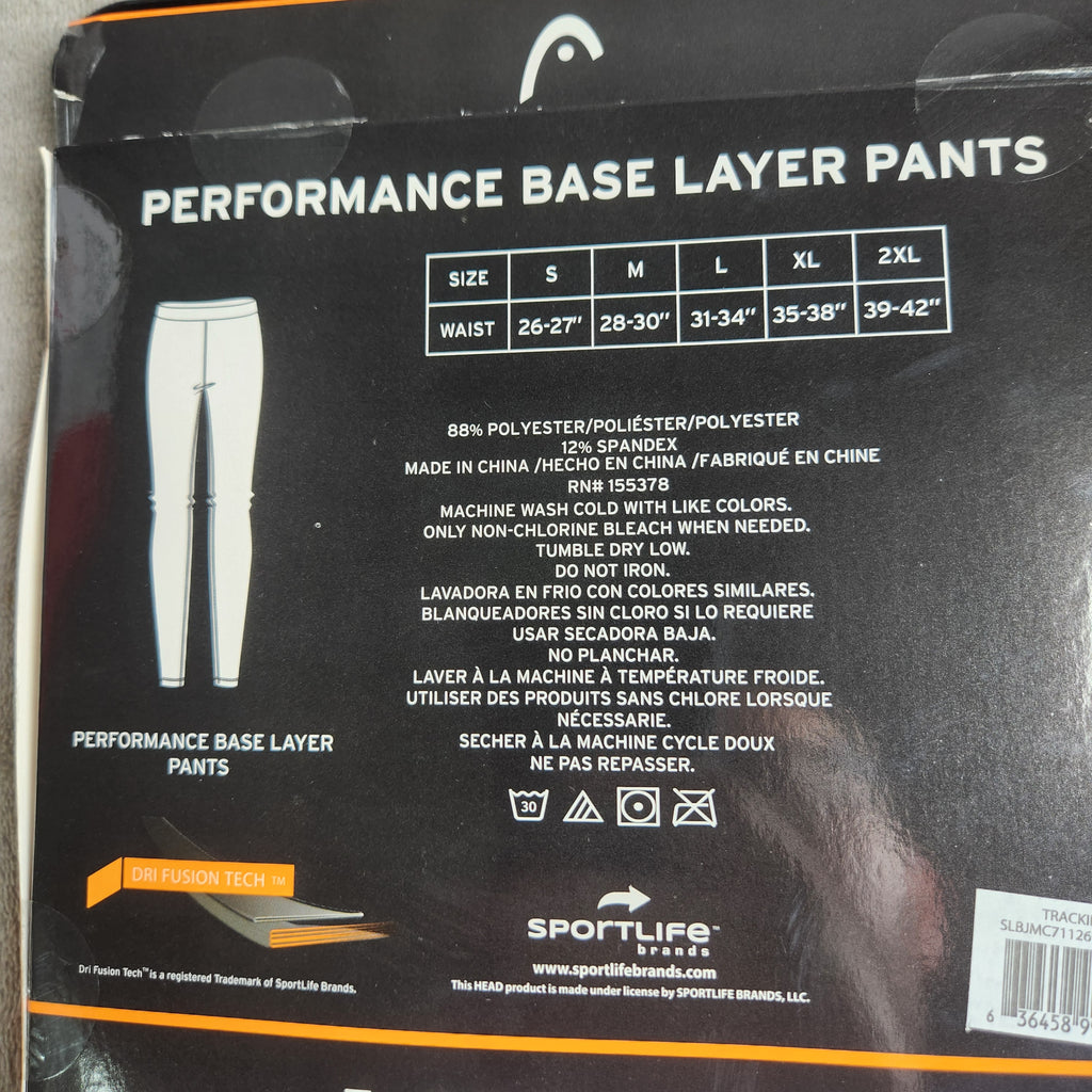 HEAD Women's Base Layer Pants Medium Pink Heavy Weight Cold Weather NEW