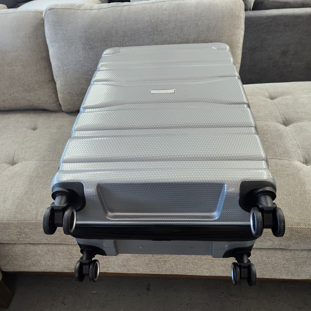 Dejuno Yukon 3-Piece Hardside Luggage Set Gray New