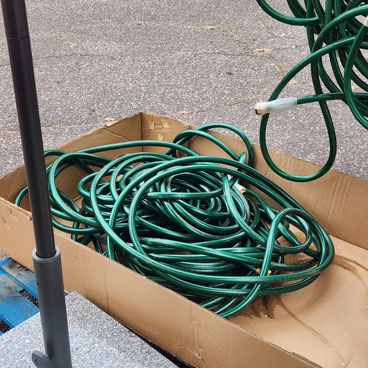 Garden hose used