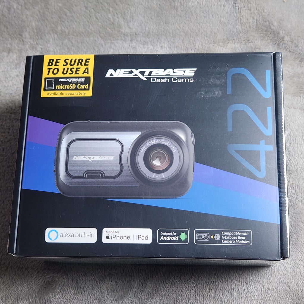 Nextbase 422GW Dash Cam with Polarizing Filter