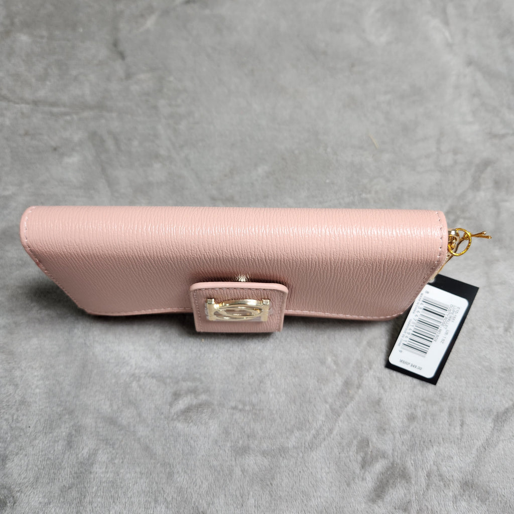 bebe Lupe Zip Around Wallet Dusty Rose New