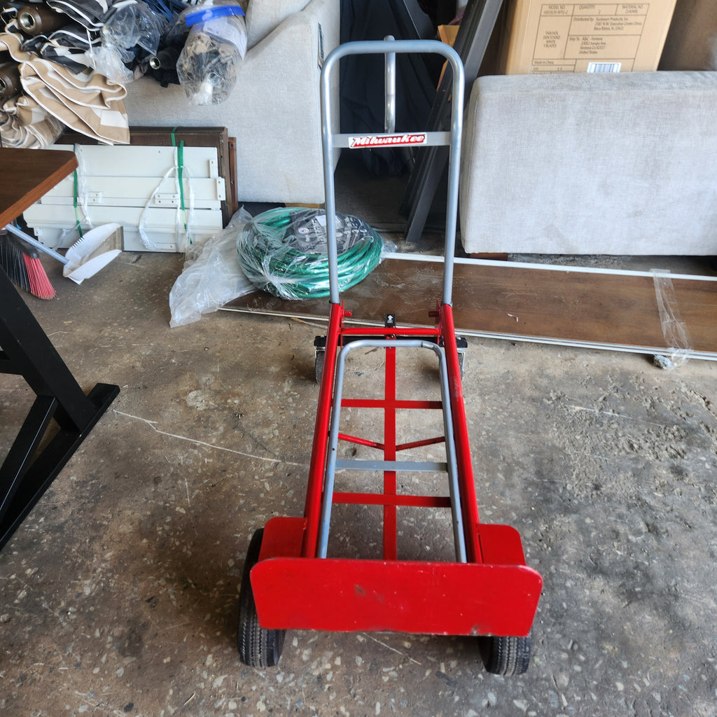 Milwaukee 3-in-1 Foldable Hand Truck, Red USED