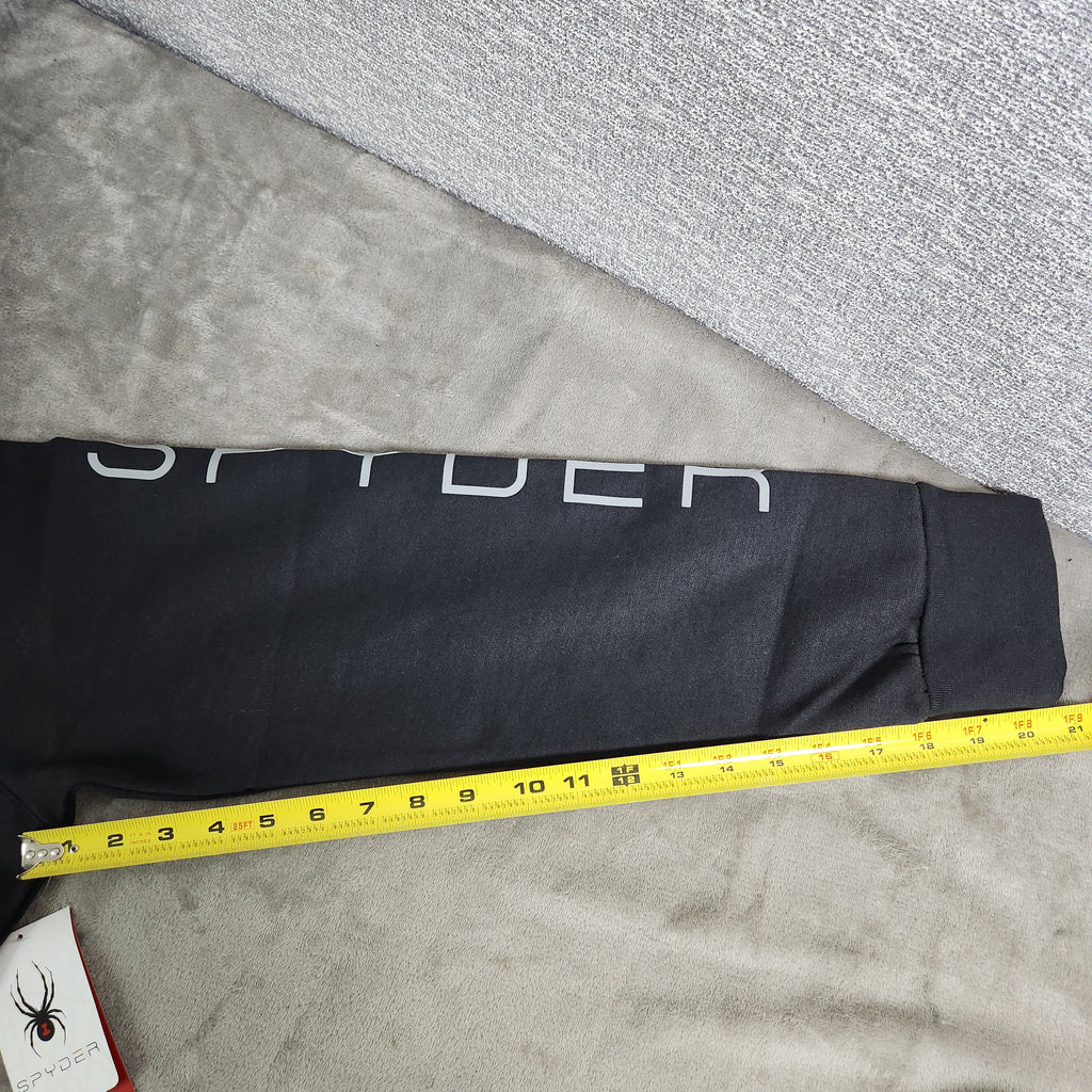 Spyder Women's Full Zip Fleece Hoodie Black Size 2x NWT