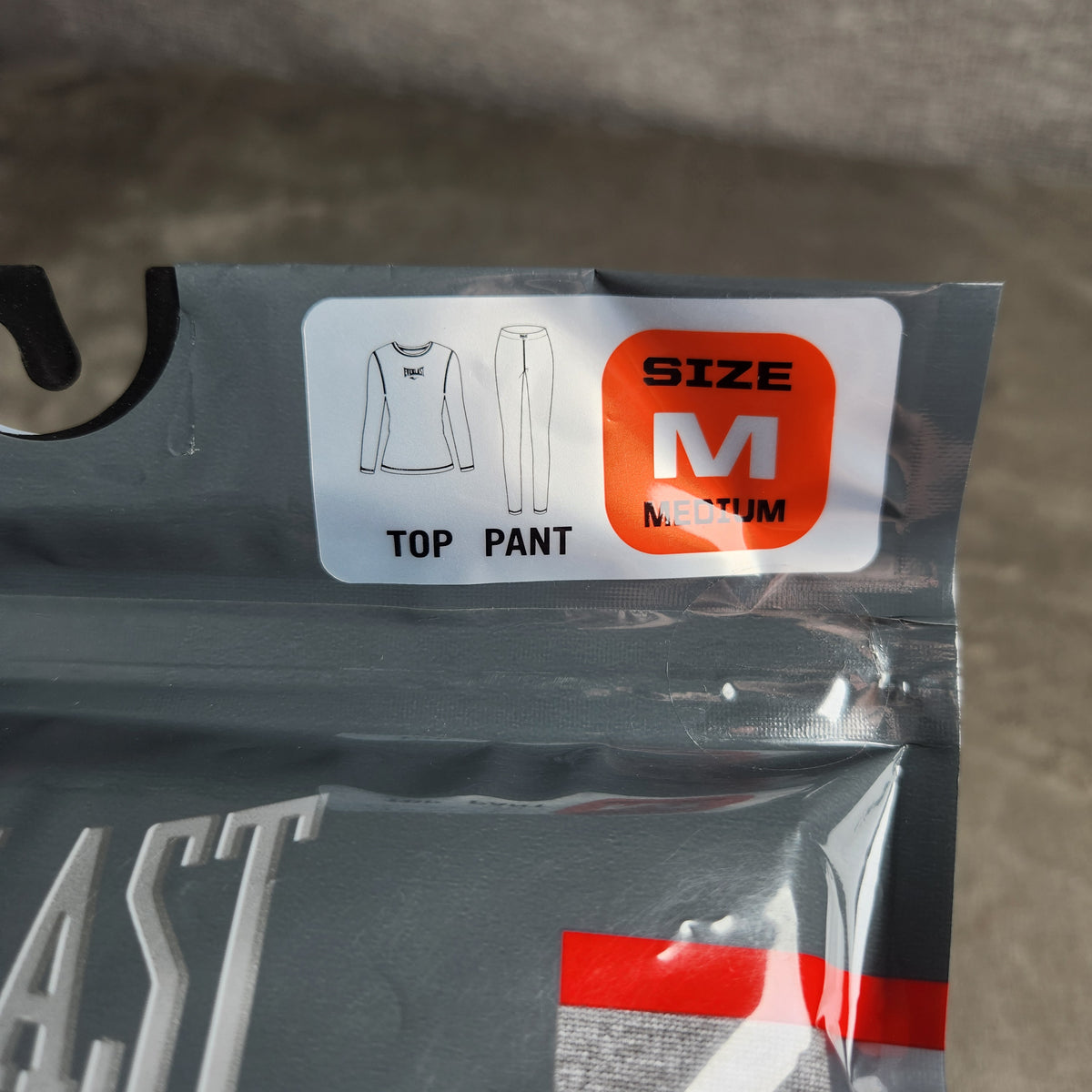 Everlast Women's 2 PC Medium Base Layer Set Gray NEW EVL4971-DS