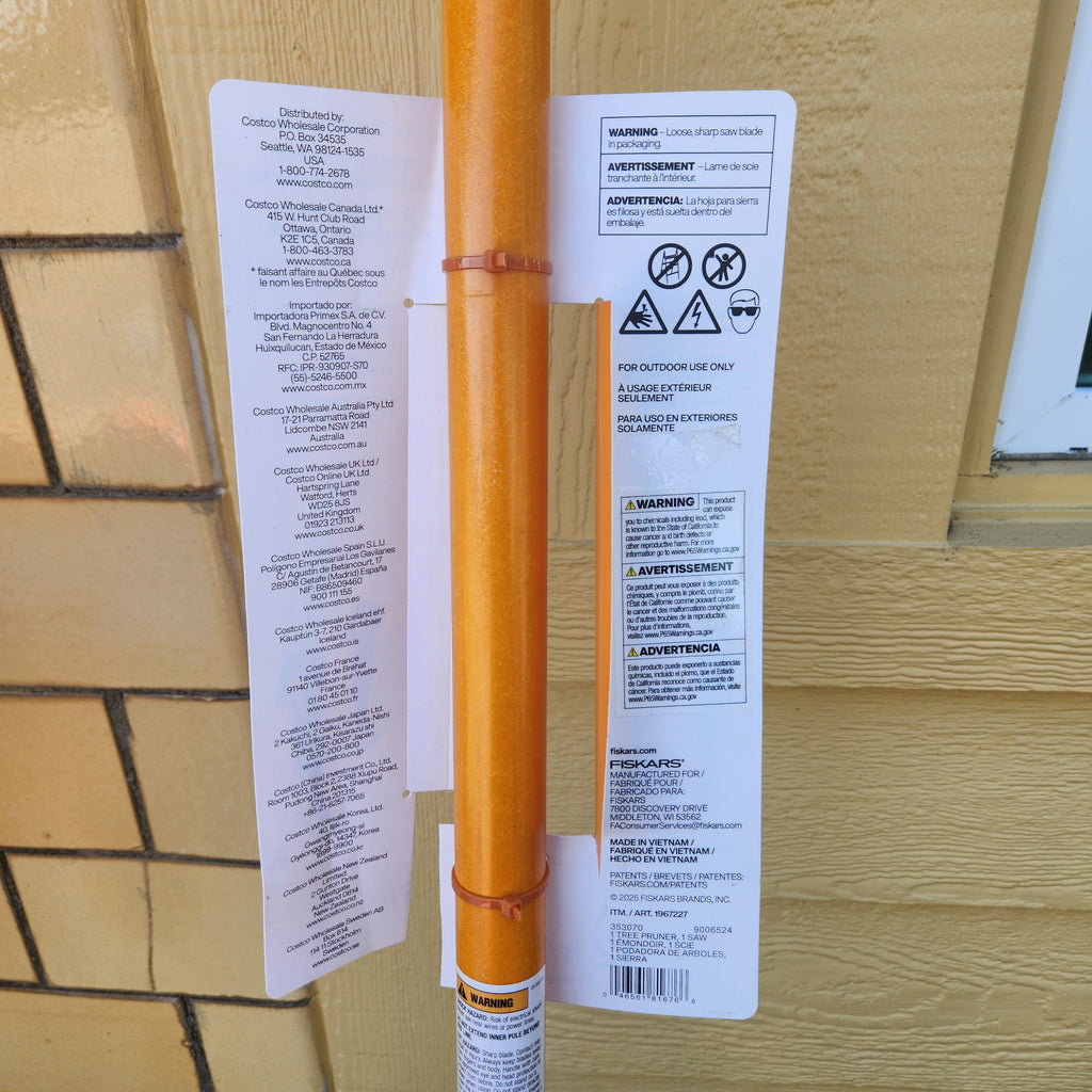 Fiskars Extendable Pole Saw & Pruner