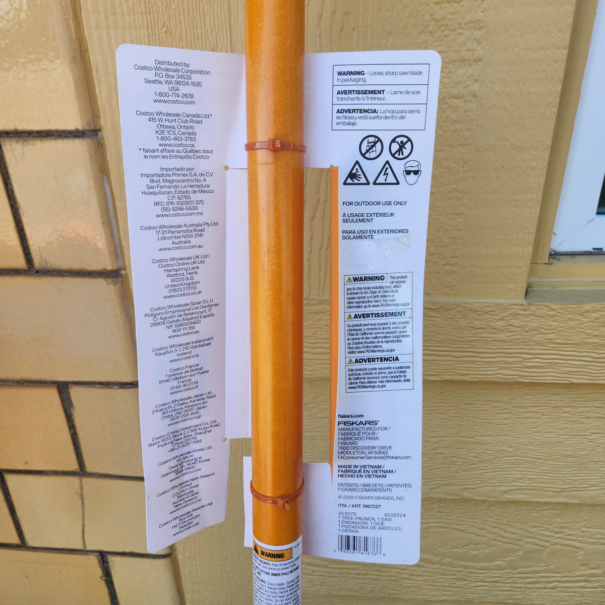 Fiskars Extendable Pole Saw & Pruner
