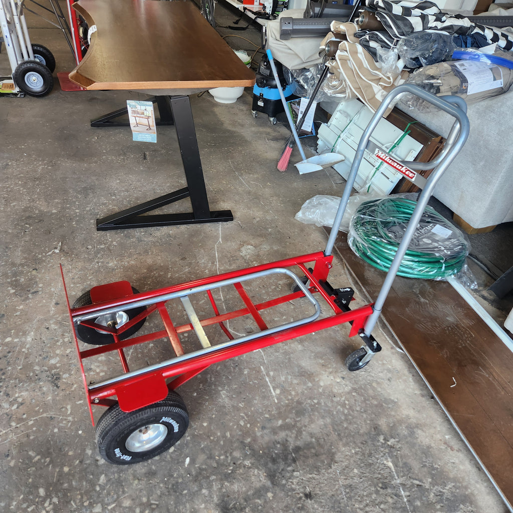 Milwaukee 3-in-1 Foldable Hand Truck, Red USED