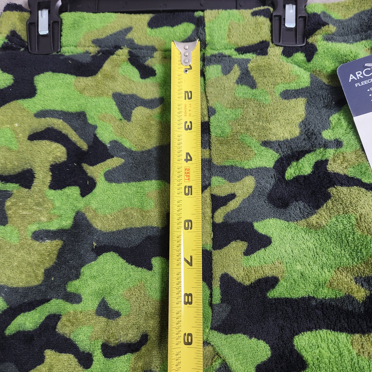 Architech Boys Large(14/16) 100%polyester Fleece Sleep Pants Camo