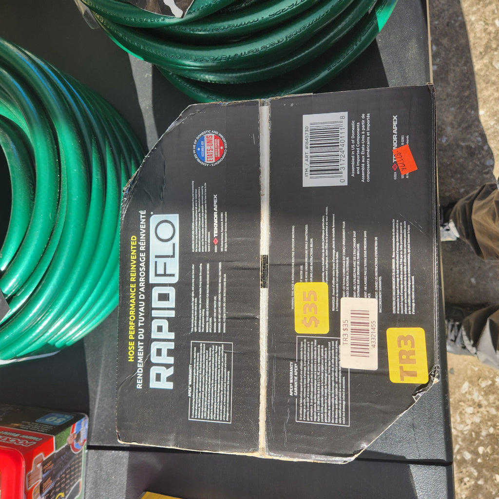 Teknor Rapid Flo 5/8 in. x 100 ft. Compact Garden Hose