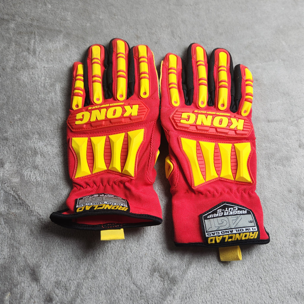 Ironclad KONG Rigger Grip Cut 5 Work Gloves Size Medium
