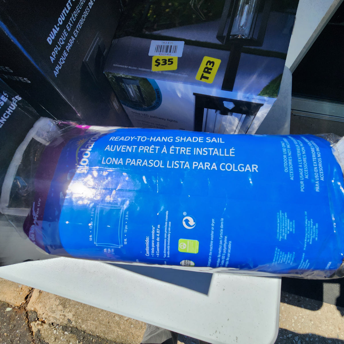 Coolaroo 13' x 7' Rectangle Shade Sail