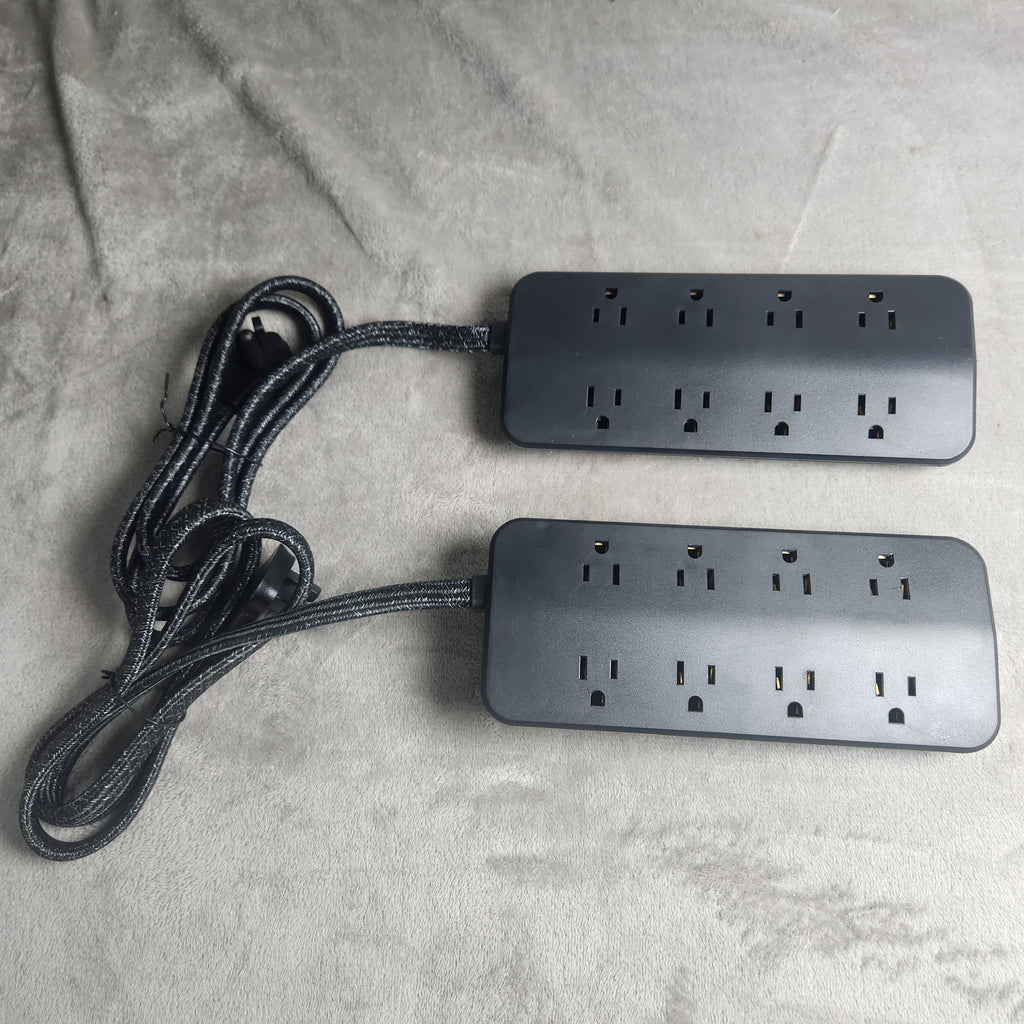 UltraPro Elite UltraSlim Surge Protectors w/ 2 USB-C & A Ports 2 Pack