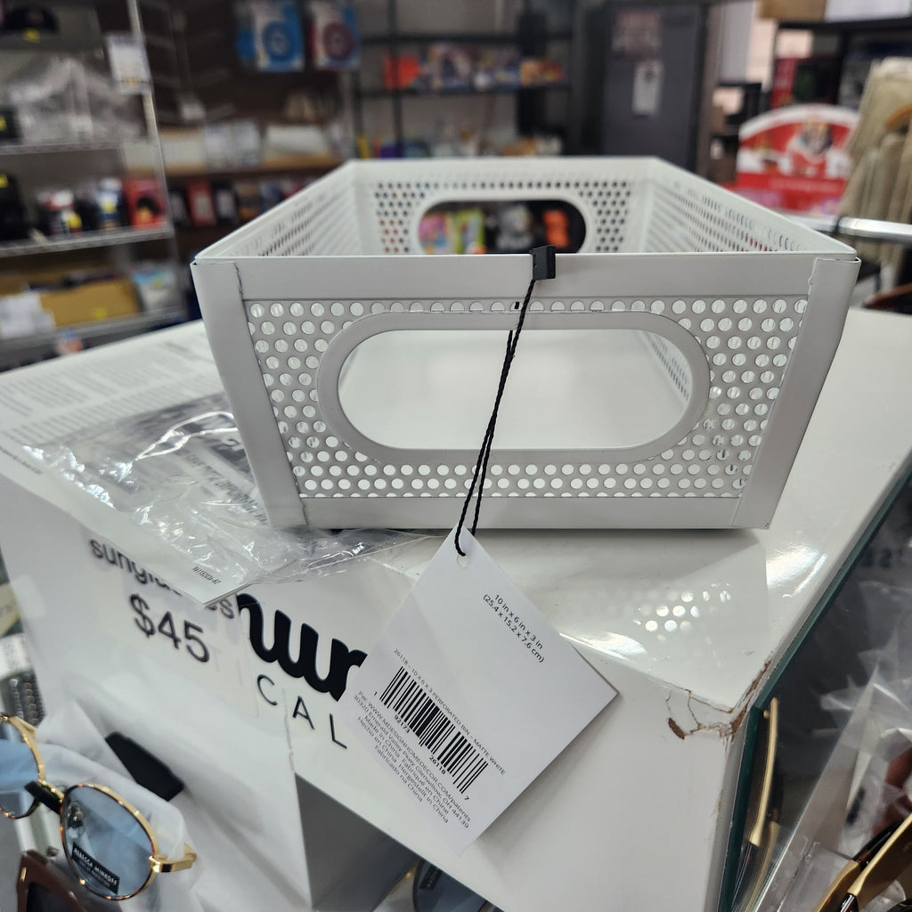 Mdesign white basket