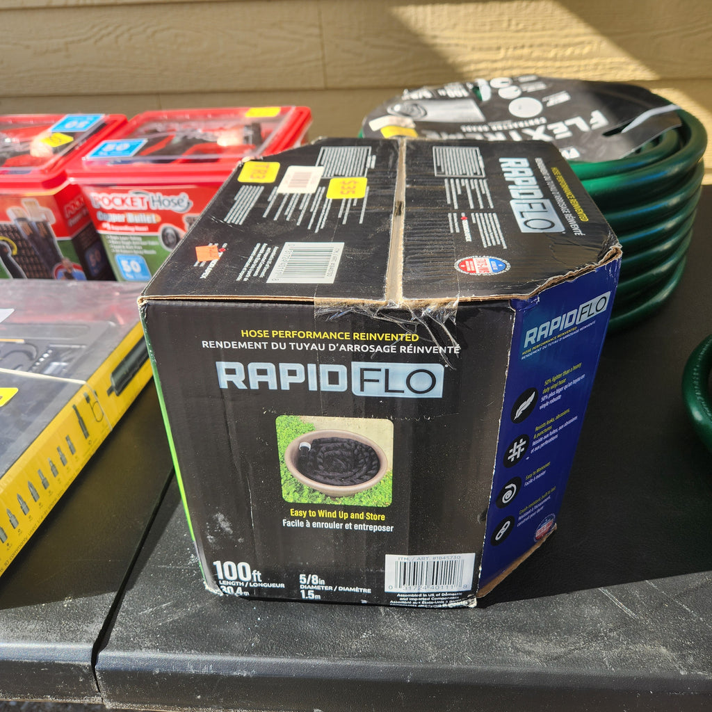 Teknor Rapid Flo 5/8 in. x 100 ft. Compact Garden Hose