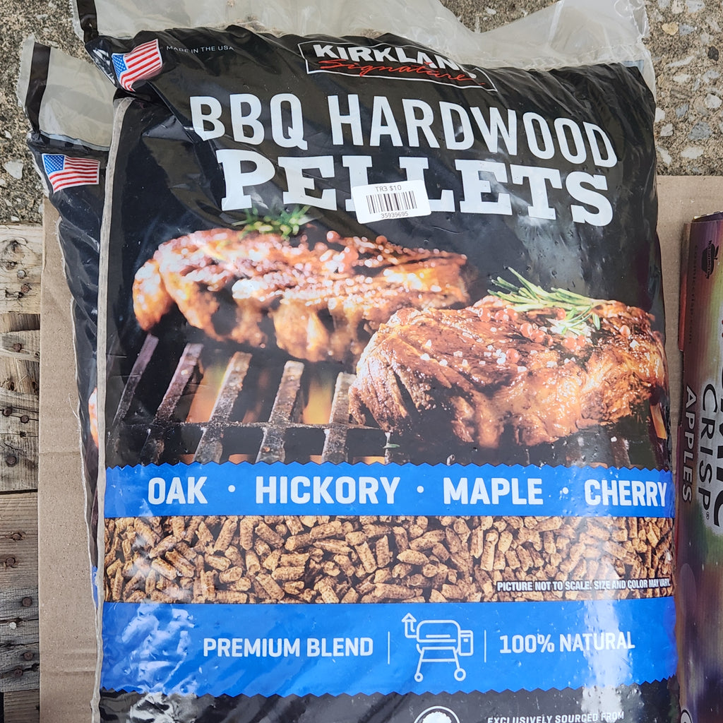 Kirkland Signature Premium Blend BBQ Hardwood Pellets, 40 lbs