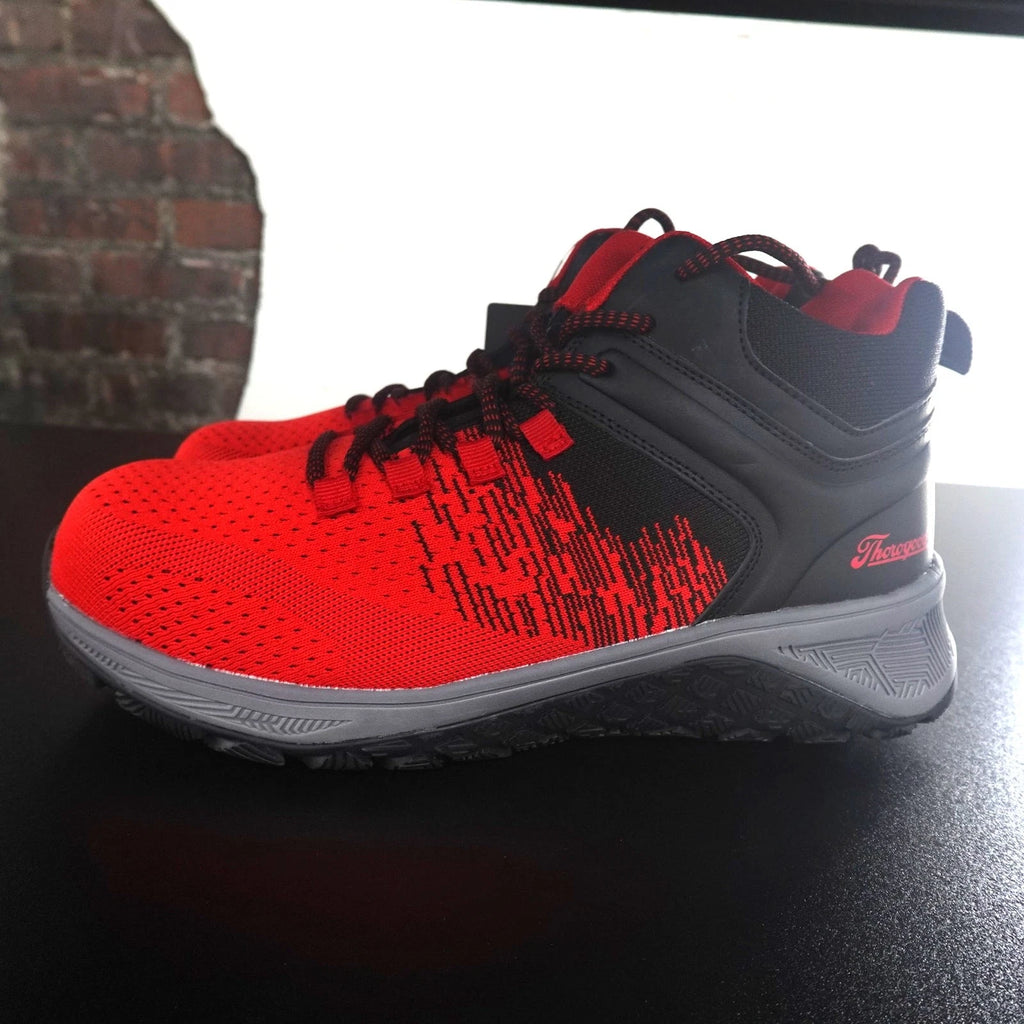 Thorogood AST Low Composite Toe Safety Work Sneaker Men's 14W Red/Black 809-5200