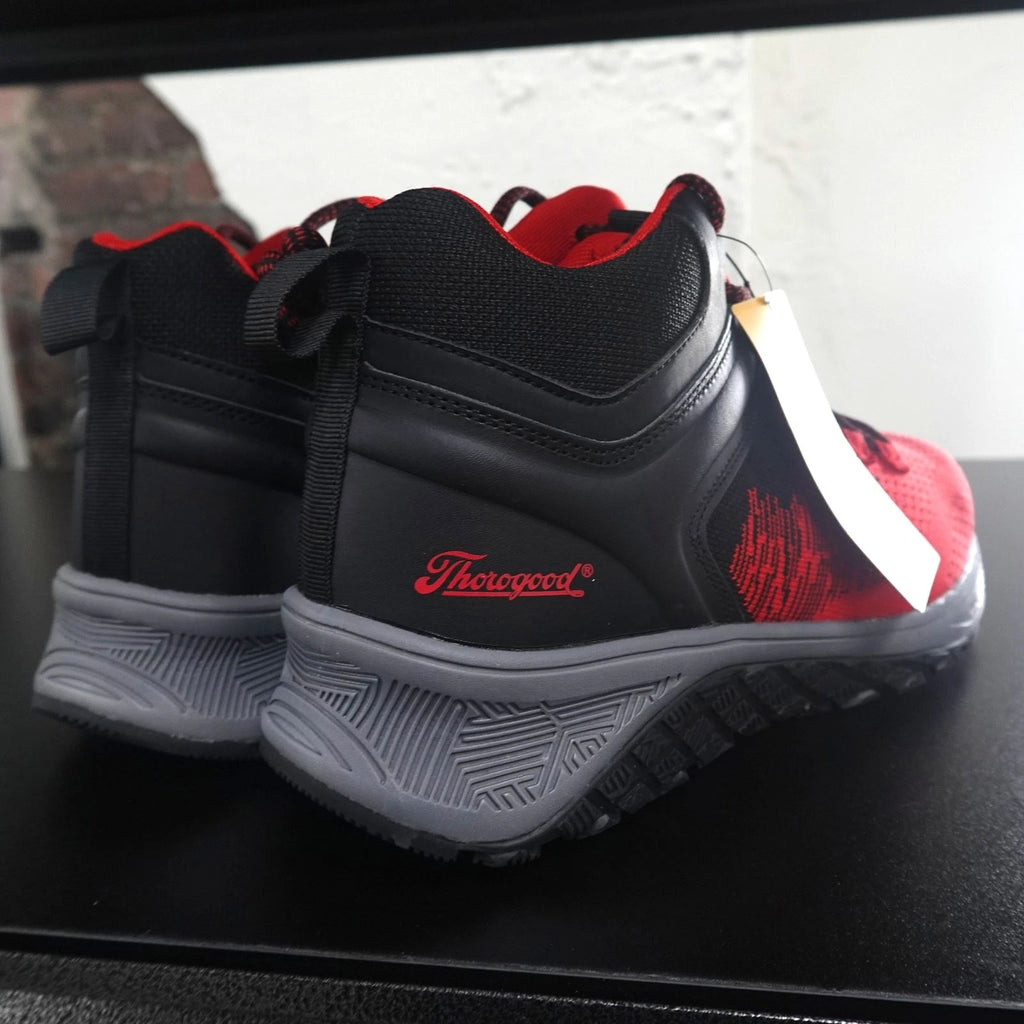 Thorogood AST Low Composite Toe Safety Work Sneaker Men's 14W Red/Black 809-5200