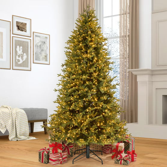 7.5' Pre-Lit Radiant Micro LED with Twinkle Artificial Christmas Tree